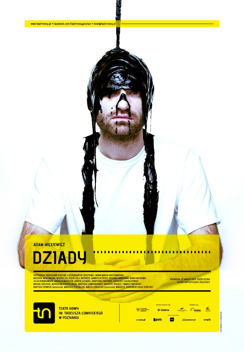 „Dziady”, reż. Radosław Rychcik – plakat (źródło: materiały prasowe)