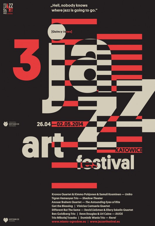 III Katowice JazzArt Festival, plakat (źródło: mat. prasowe)