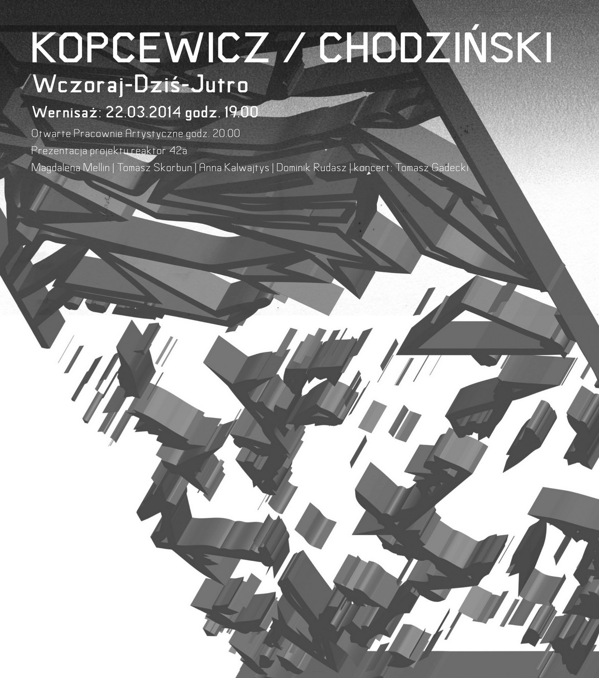 Wystawa „Podobnie”, Tomek Kopcewicz i Maciej Chodziński (źródło: materiały prasowe organizatora)