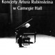 Szymon Kowalski, „Koncerty Artura Rubinsteina w Carnegie Hall", okładka (źródło: mat. prasowe)