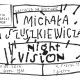 Michał Szuszkiewicz, „Night vision”, Fundacja Atelier w Warszawie, plakat (źródło: materiały prasowe organizatora)