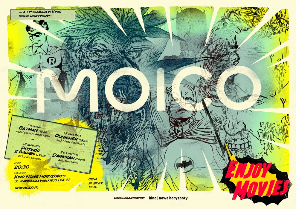 Przegląd Adaptacji Komiksów „Moico Enjoy Movies” (źródło: materiały prasowe organizatora)