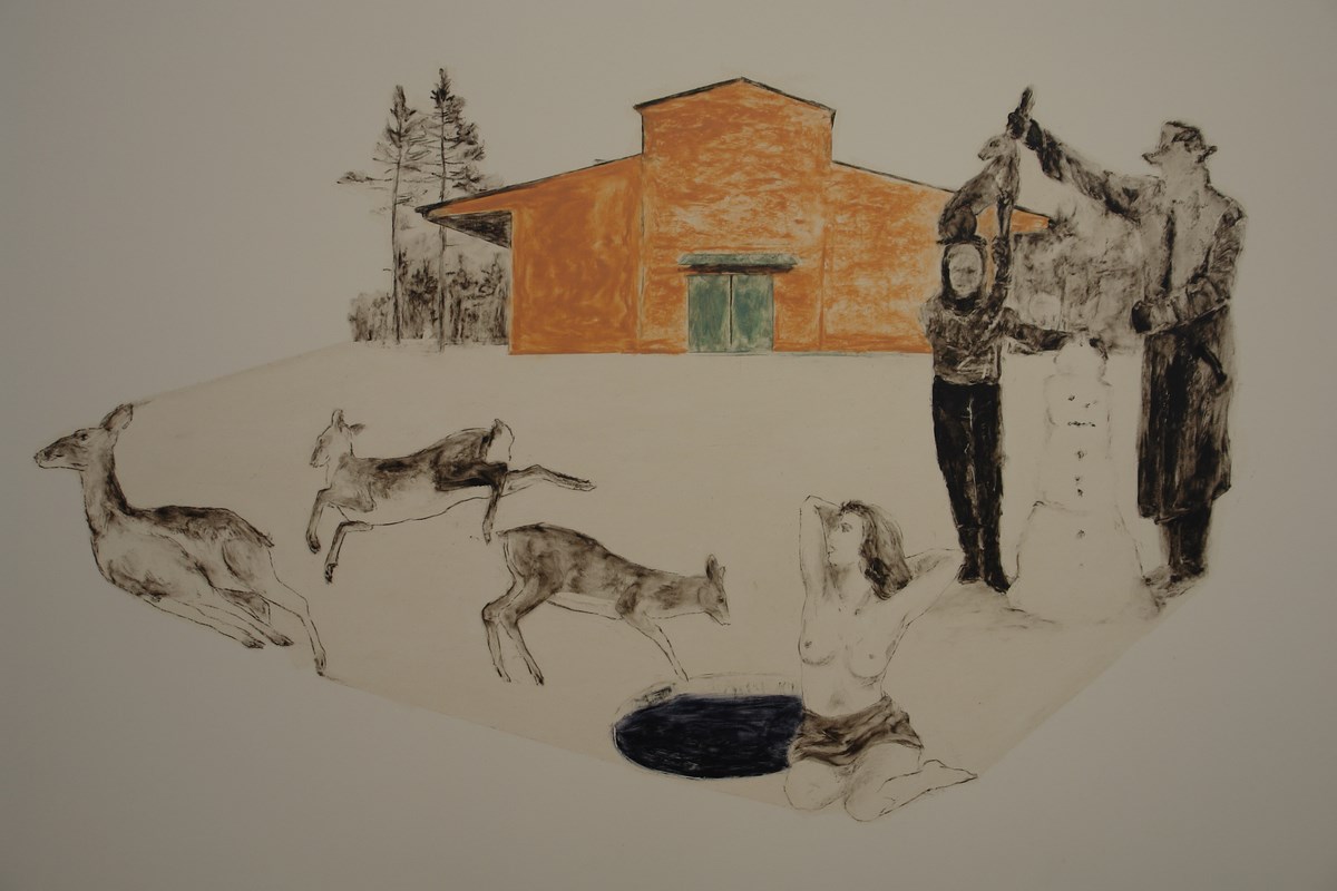 Monika Szwed, „Bez tytułu”, z cyklu „Krążenie”, 70x100 cm, 2014, fot. Monika Szwed (źródło: materiały prasowe organizatora)