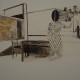 Monika Szwed, „Bez tytułu” (cześć I, dyptyk), z cyklu „Krążenie”, 2014, pastel olejny na papierze, 70 x 100 cm, fot. Monika Szwed (źródło: materiały prasowe organizatora)