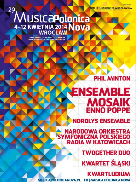Musica Polonica Nova, plakat (źródło: mat. prasowe)