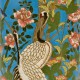 Fragment wazonu z przedstawieniem żurawi wśród peonii, Chiny XIX/XX w., emalia komórkowa (źródło: materiały prasowe muzeum)