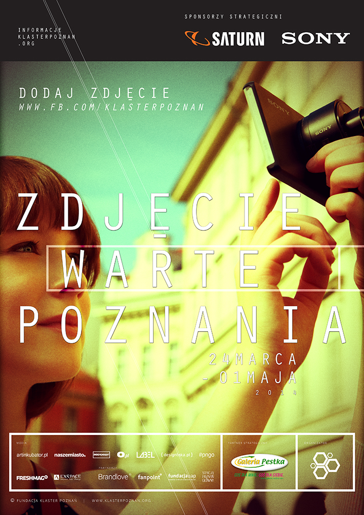 Plakat wystawy „Zdjęcie warte Poznania” (źródło: materiały prasowe organizatora)