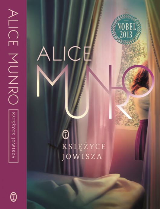 Alice Munro „Księżyce Jowisza” – okładka (źródło: materiały prasowe)