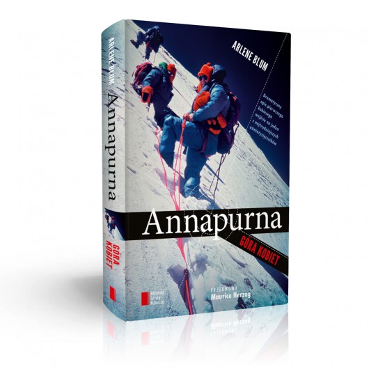 Arlene Blum „Annapurna. Góra kobiet”, okładka (źródło: materiały prasowe)
