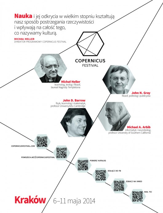 Festiwal Copernicus 2014, plakat (źródło: materiały prasowe)