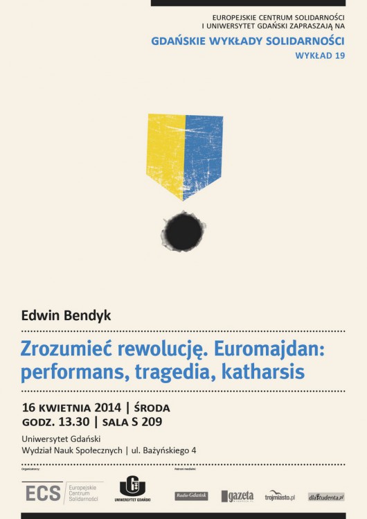 „Gdańskie Wykłady Solidarności”, plakat (źródło: materiały prasowe)