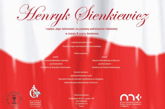 „Henryk Sienkiewicz i wpływ jego twórczości na postawy patriotyczne młodzieży w czasie II wojny światowej” (źródło: materiały prasowe) 