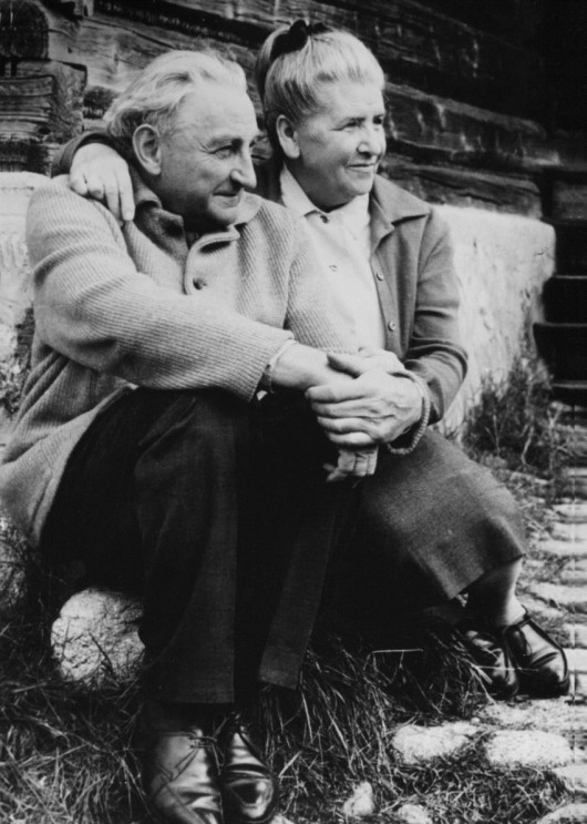 Jan i Zofia Sztaudyngerowie, Zakopane, 1968; fot. Krystyna Gorazdowska, z archiwum rodziny (źródło: mat. prasowe) 