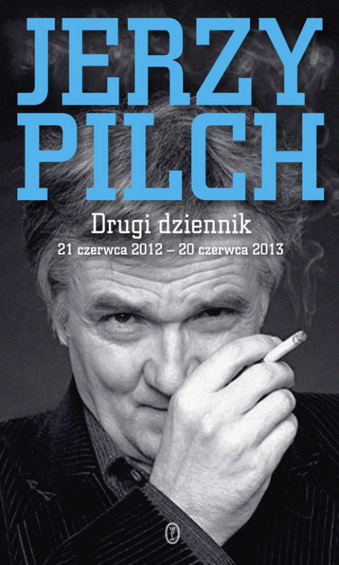 Jerzy Pilch „Drugi Dziennik” – okładka (źródło: materiały prasowe Wydawnictwa Literackiego)