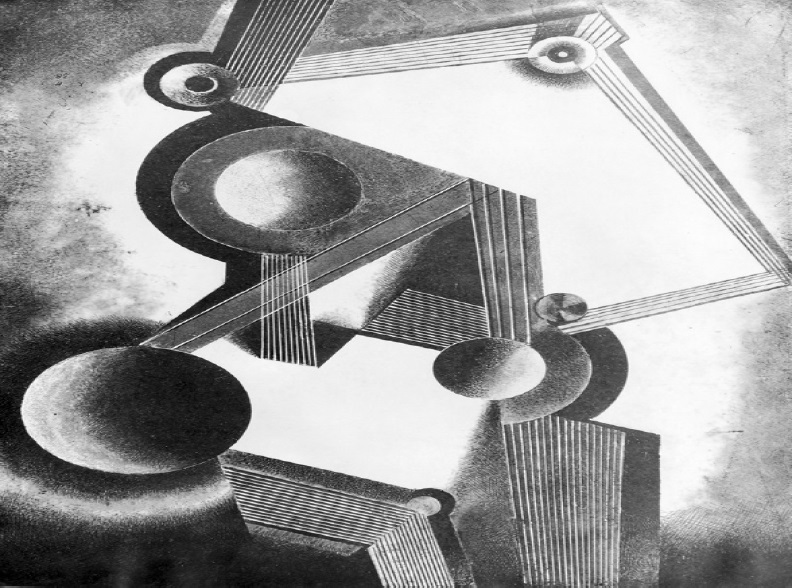 Karol Hiller, „Kompozycja heliograficzna”, 1938, praca z kolekcji dr Wernera Jerke (źródło: materiały prasowe organizatora)