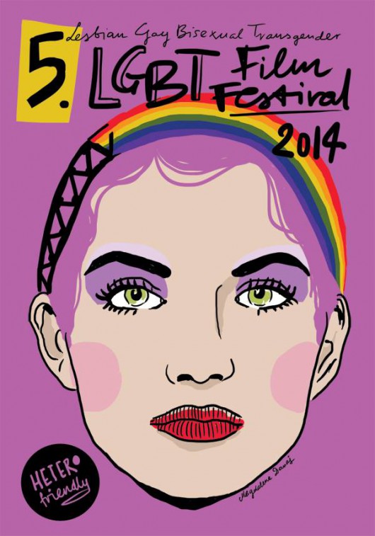 LGBT Film Festival, plakat (źródło: materiały prasowe organizatora)