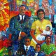 „Martin Luther King – Family”, mural (źródło: materiały Ambasady USA)