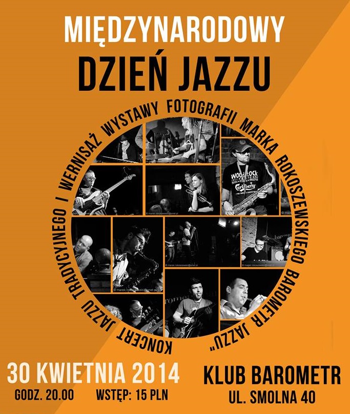 Międzynarodowy Dzień Jazzu (źródło: materiały prasowe organizatora)