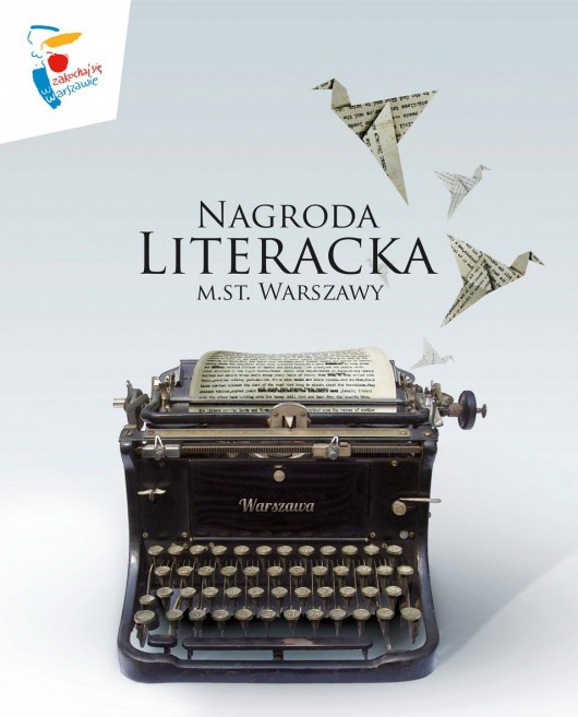 „Nagroda Literacka m.st. Warszawy” – plakat (źródło: materiały prasowe)