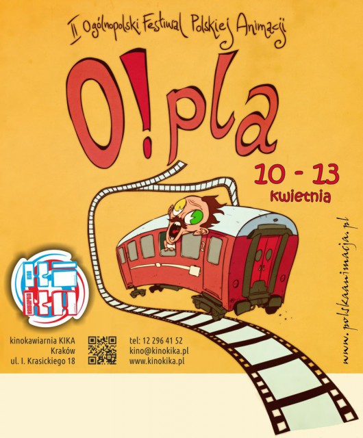 II Ogólnopolski Festiwal Polskiej Animacji „O!PLA”, plakat (źródło: materiały prasowe)