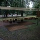 Altana piknikowa zaprojektowana przez architektki Ewę Rudnicką (Urbalance) i Katarzynę Pieńkowską (źródło: materiały prasowe organizatora)