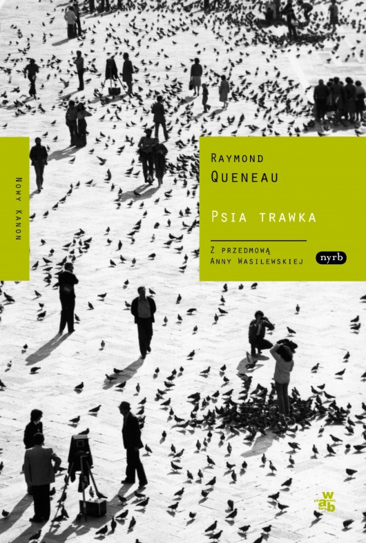 Raymond Queneau „Psia trawka” – okładka (źródło: materiały prasowe) 