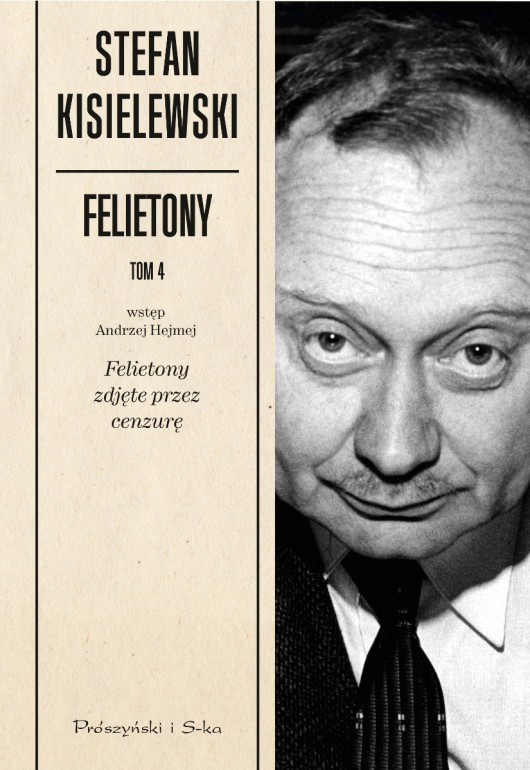 Stefan Kisielewski „Felietony”, tom 4 – okładka (źródło: materiały prasowe)