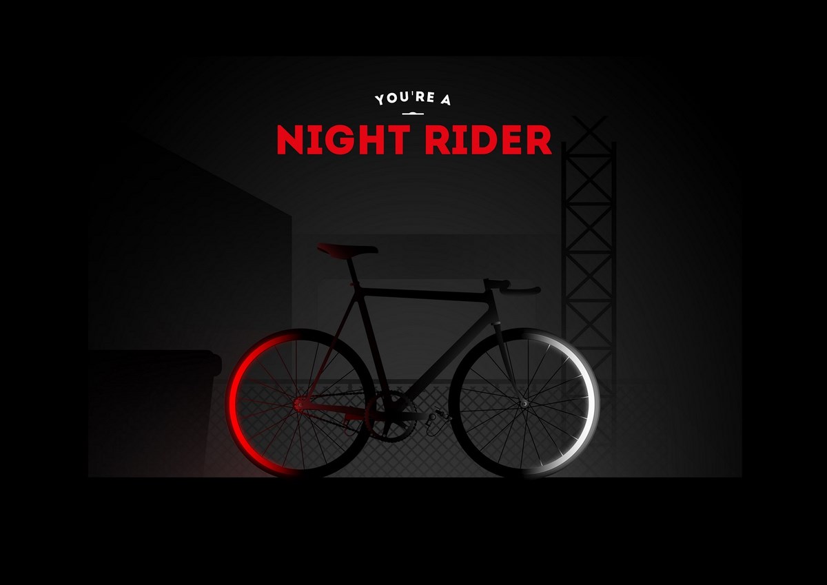 Thomas Pomarelle, Romain Bourdieux, „Night rider” z serii „Cyclemon” (źródło: materiały prasowe organizatora)