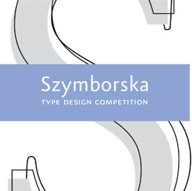 Międzynarodowy konkurs na projekt kroju pisma „Type Szymborska” (źródło: materiały prasowe)
