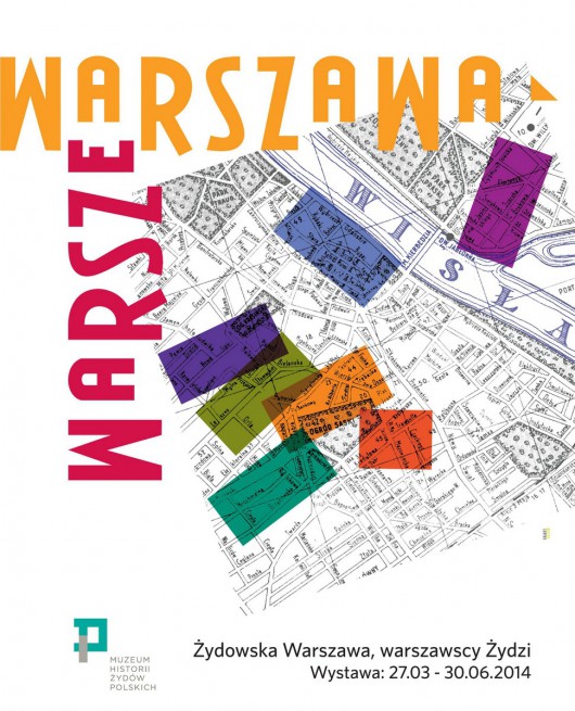 Wystawa czasowa „Warszawa, Warsze”, plakat (źródło: materiały prasowe)
