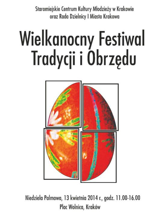 Wielkanocny Festiwal Tradycji i Obrzędu, plakat (źródło: materiały prasowe)