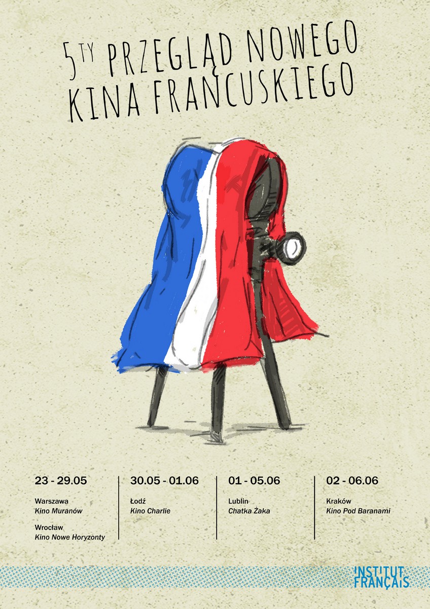 5. Przegląd Nowego Kina Francuskiego, plakat (źródło: materiały prasowe)
