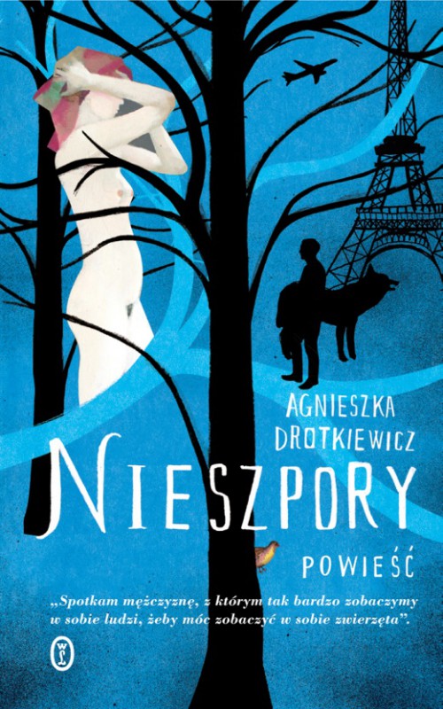 Agnieszka Drotkiewicz „Nieszpory” – okładka (źródło: materiały prasowe Wydawnictwa Literackiego)