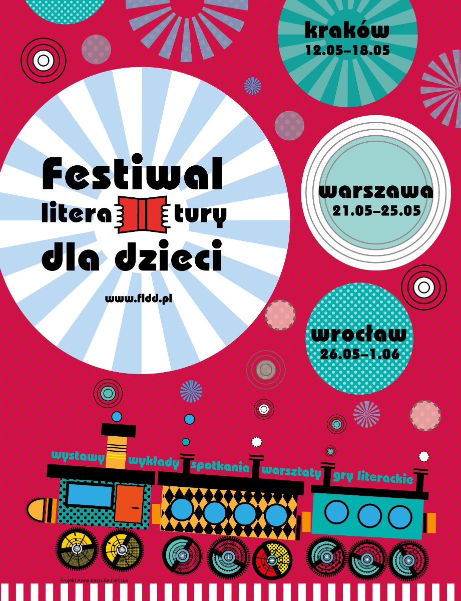 Festiwal Literatury dla Dzieci – plakat (źródło: materiały prasowe)