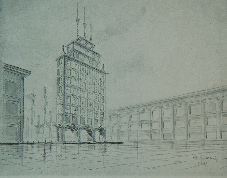 MTG, Brama Gdańska, proj. K. Biszewski, 1947 (źródło: materiały prasowe organizatora)
