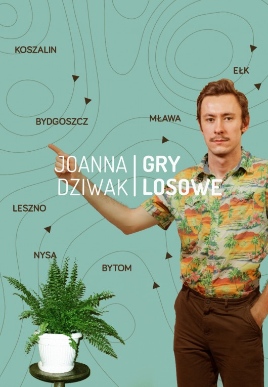 Joanna Dziwak „Gry losowe” – okładka (źródło: materiały prasowe)