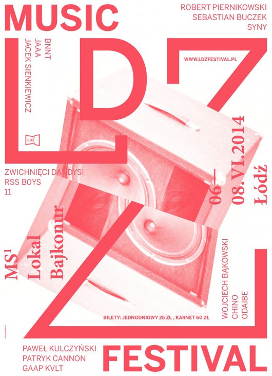 LDZ Music Festival, plakat (źródło: mat. prasowe)