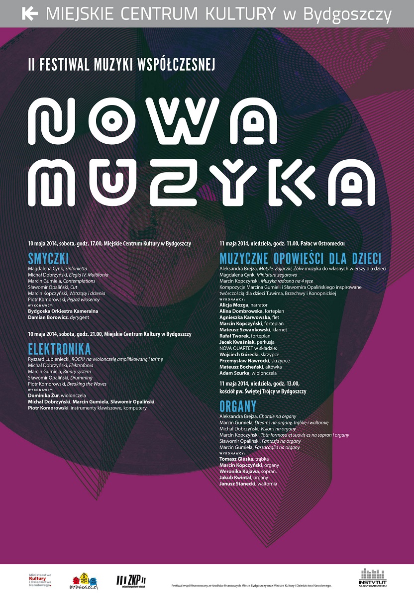 Nowa Muzyka, plakat (źródło: mat. prasowe)