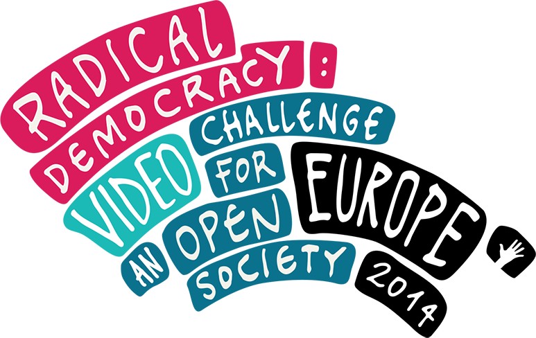 Radical Democracy: Video Challenge for an Open Society, logo (źródło: materiały prasowe)