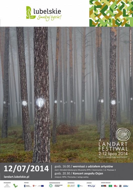 4. Land Art Festiwal, plakat (źródło: materiały prasowe organizatora)