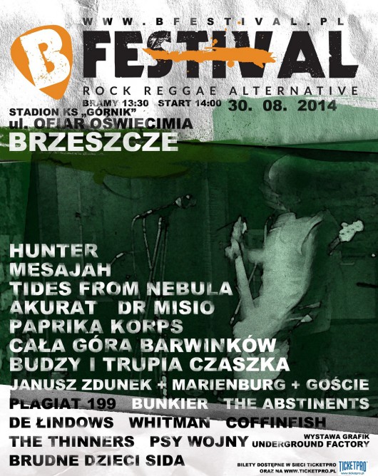 B-festival, plakat (źródło: materiały prasowy organizatora) 