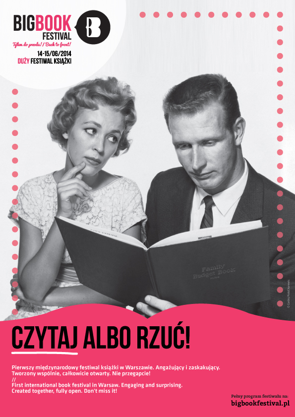 Big Book Festival 2014, plakat (źródło: materiały prasowe organizatora)