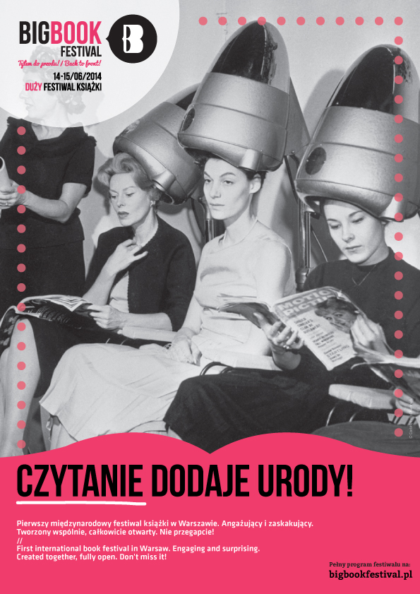 Big Book Festival 2014, plakat (źródło: materiały prasowe organizatora)