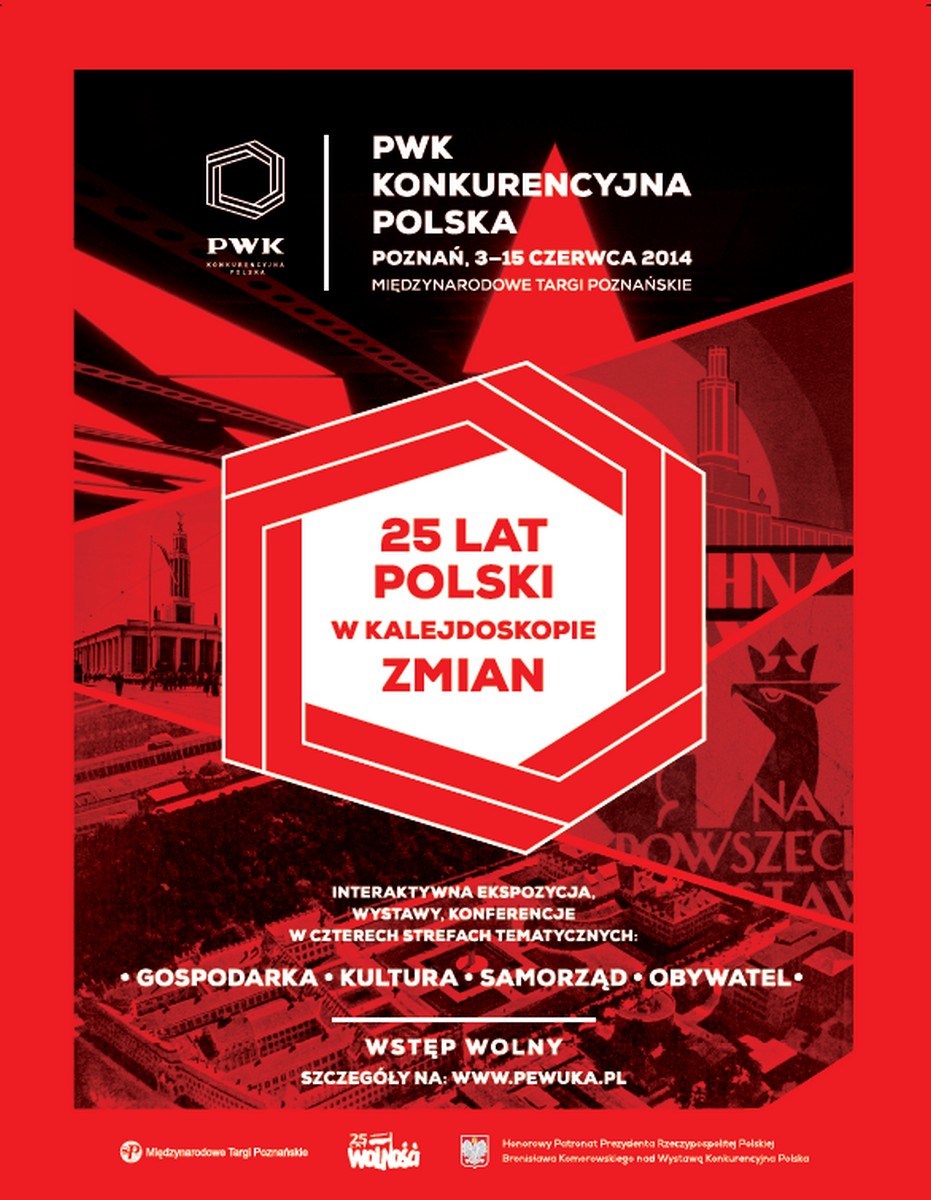 Druga Powszechna Wystawa Krajowa „Konkurencyjna Polska”, plakat (źródło: materiały prasowe)