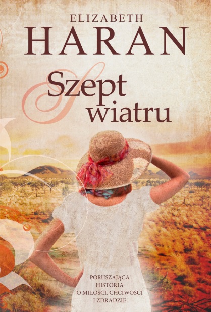 Elizabeth Haran, „Szepty wiatru”, Wydawnictwo Akurat, okładka (źródło: materiały prasowe organizatora)