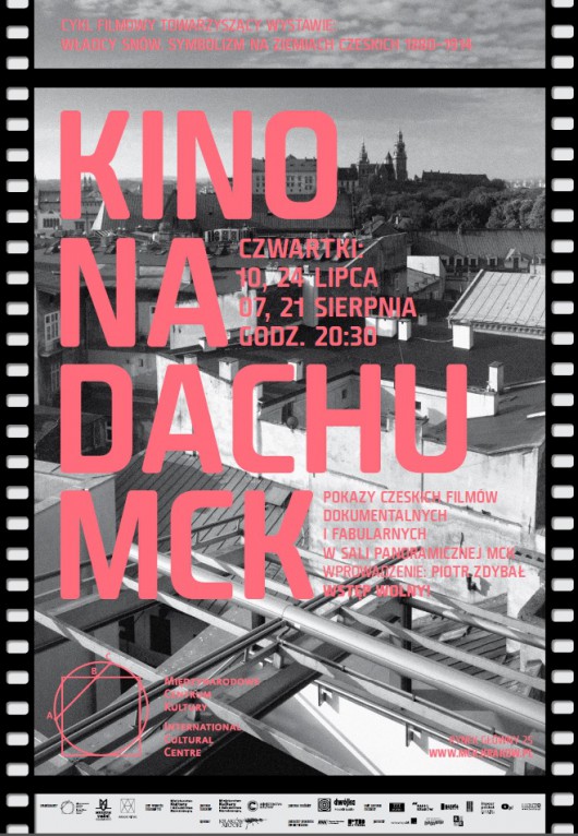 Kino na dachu MCK, plakat (źródło: materiały prasowe organizatora)