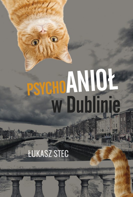 Łukasz Stec „Psychoanioł w Dublinie”, okładka (źródło: materiały prasowe)