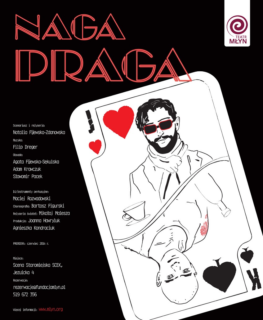 „Naga Praga", plakat (źródło: mat. prasowe)