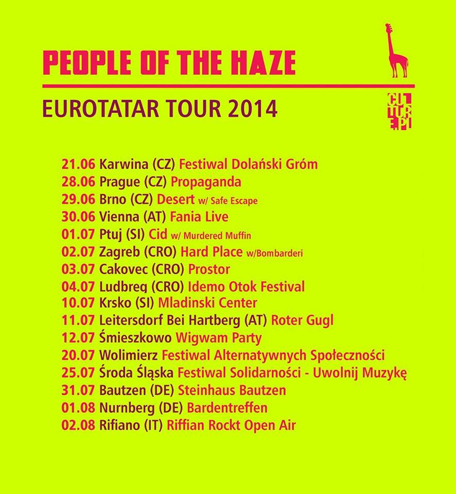 Eurotatar Tour 2014 (źródło: materiały prasowe organizatora)