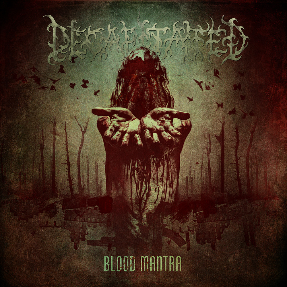 Okładka nowej płyty zespołu Decapitated – „Blood Mantra” (źródło: materiały prasowe wydawcy)